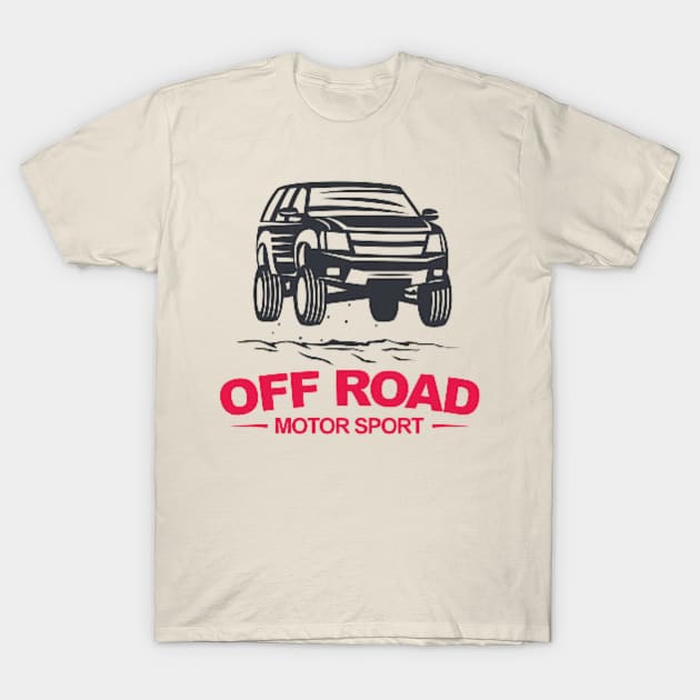 OFF - ROAD motorsport T-Shirt by MOTOSHIFT